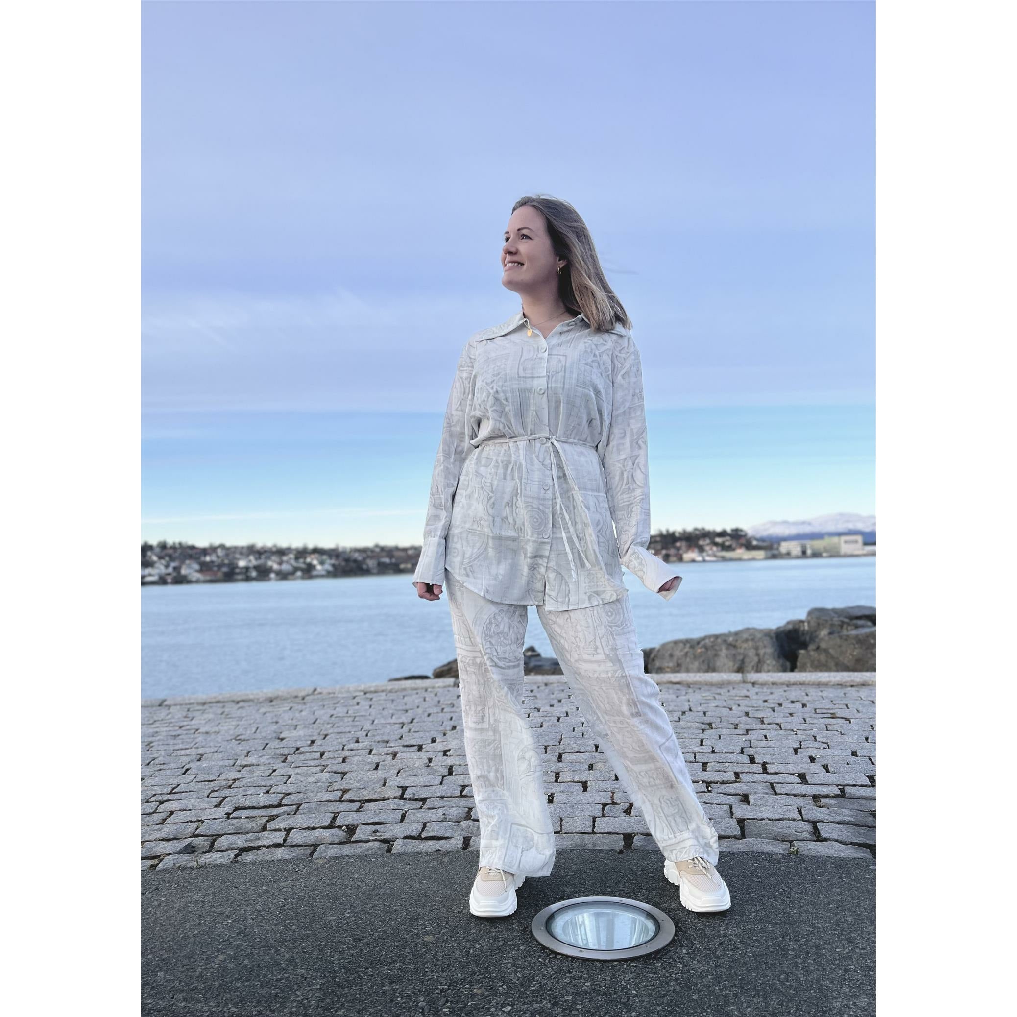 Luka Print Trousers