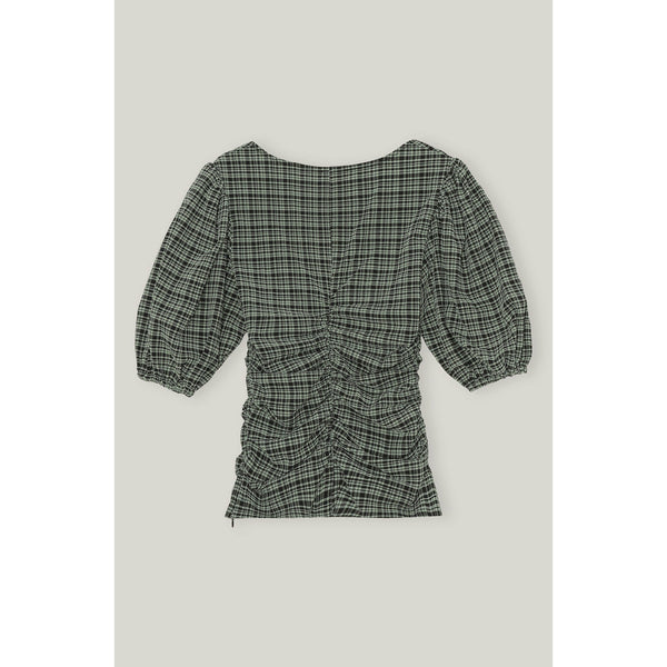 Stretch Seersucker topp