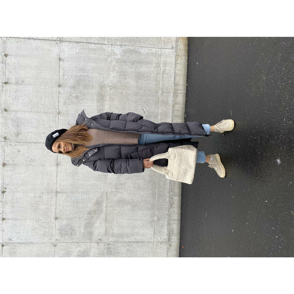 Long Tech Puffer Jacket