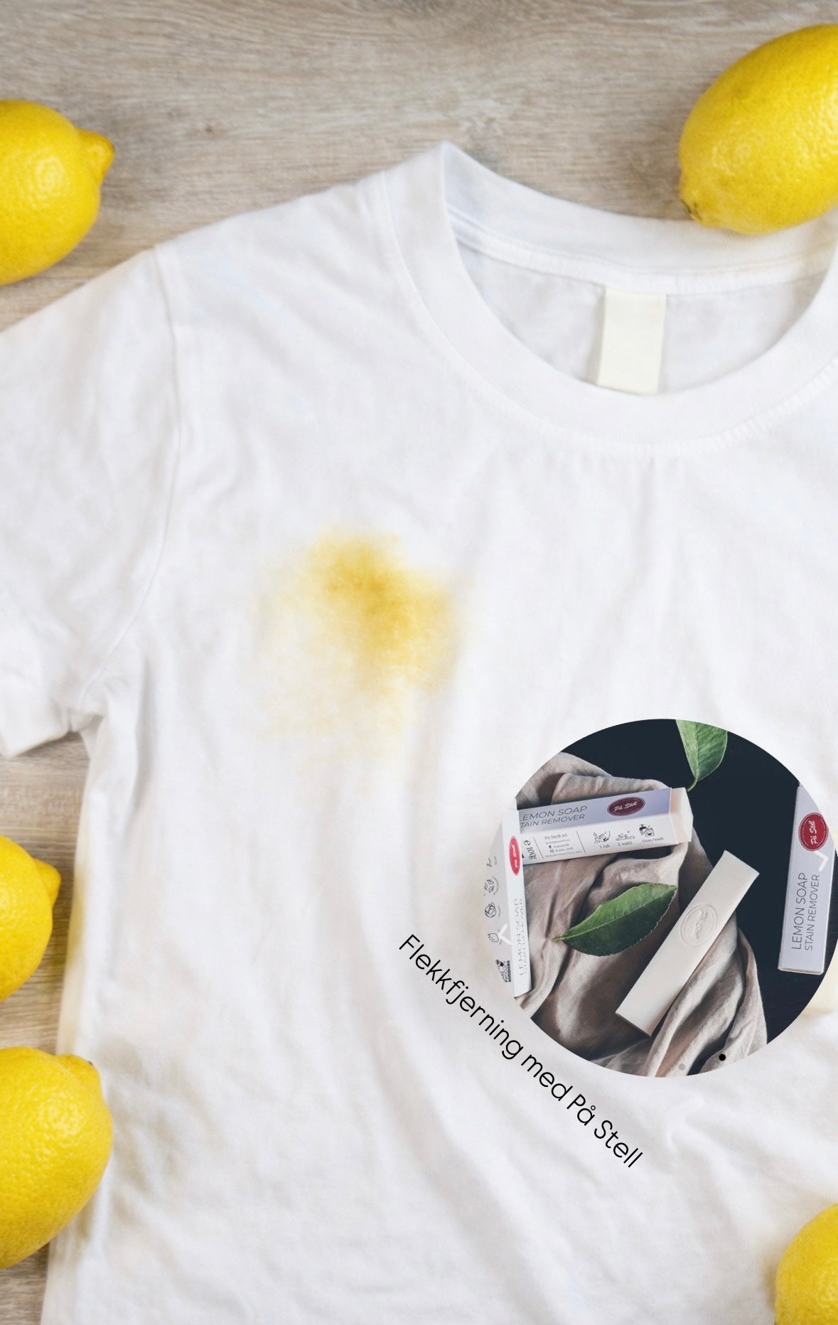 Flekkfjerning med På Stell 🍋