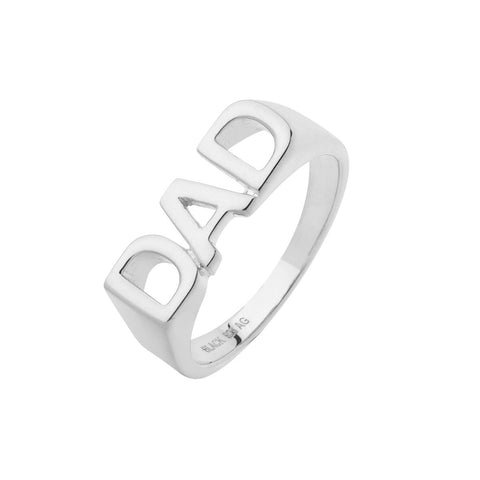 DAD ring silver