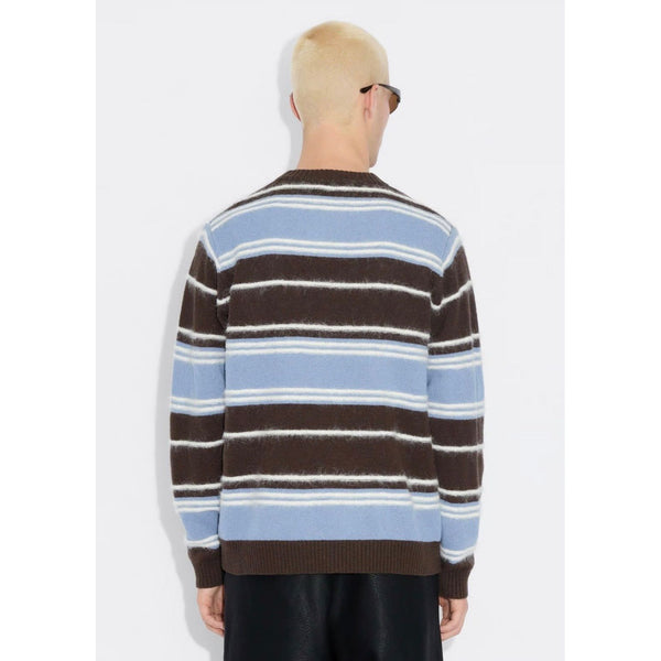 Wool Stripe Crew Herre