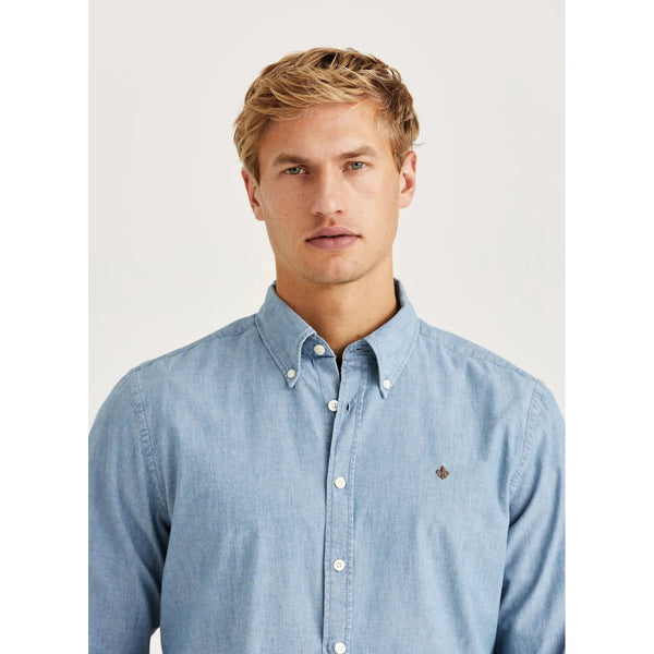 Morris Chambray Shirt - Slim Fit Herre