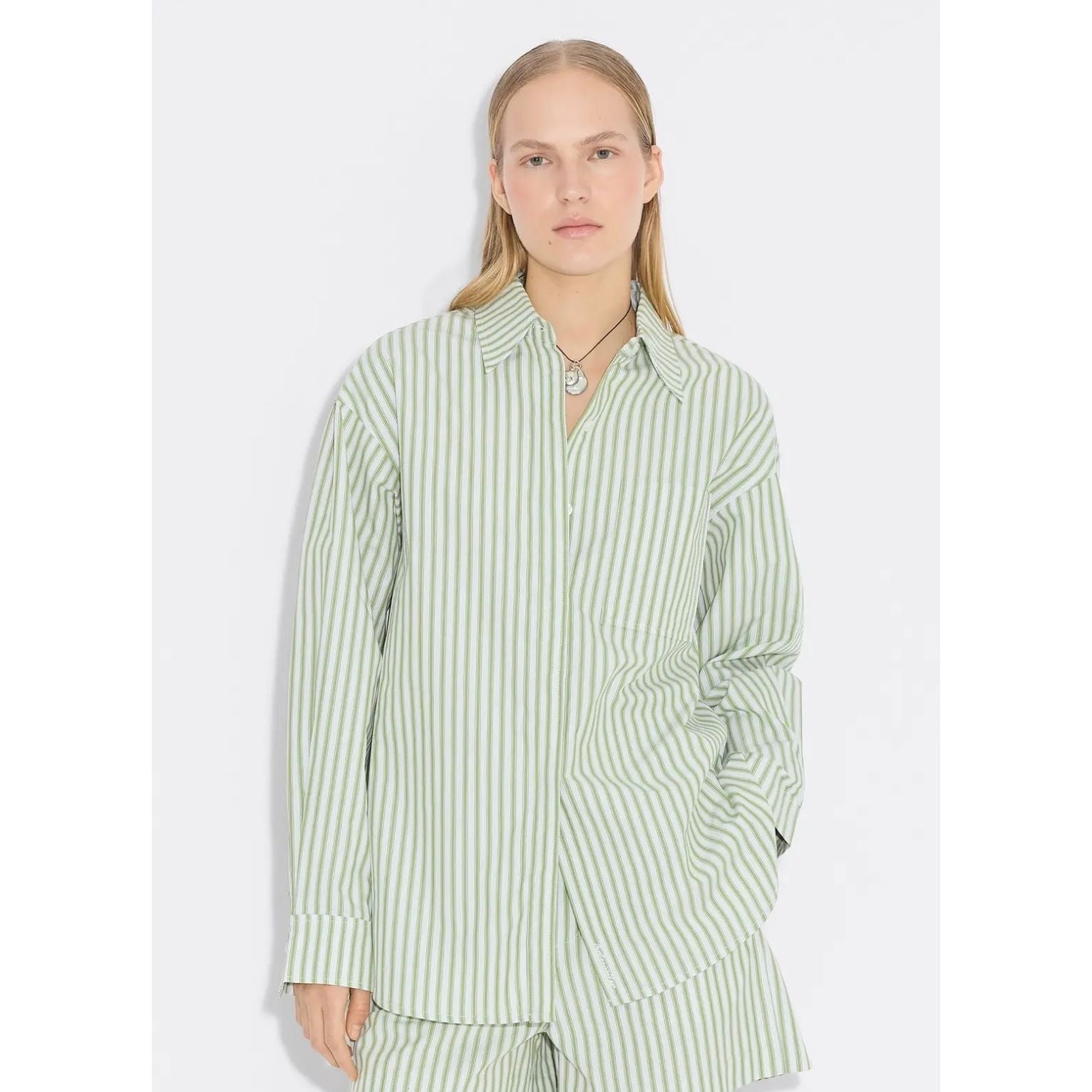 Loose-Fit Stripe Shirt