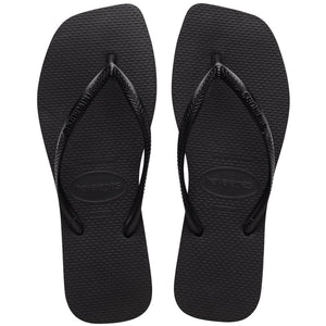 Slim Square Flip Flops