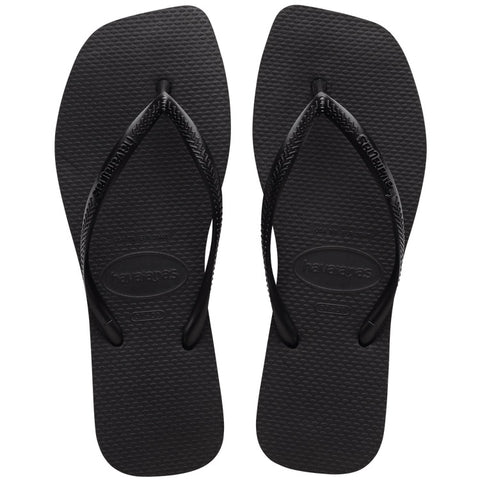Slim Square Flip Flops