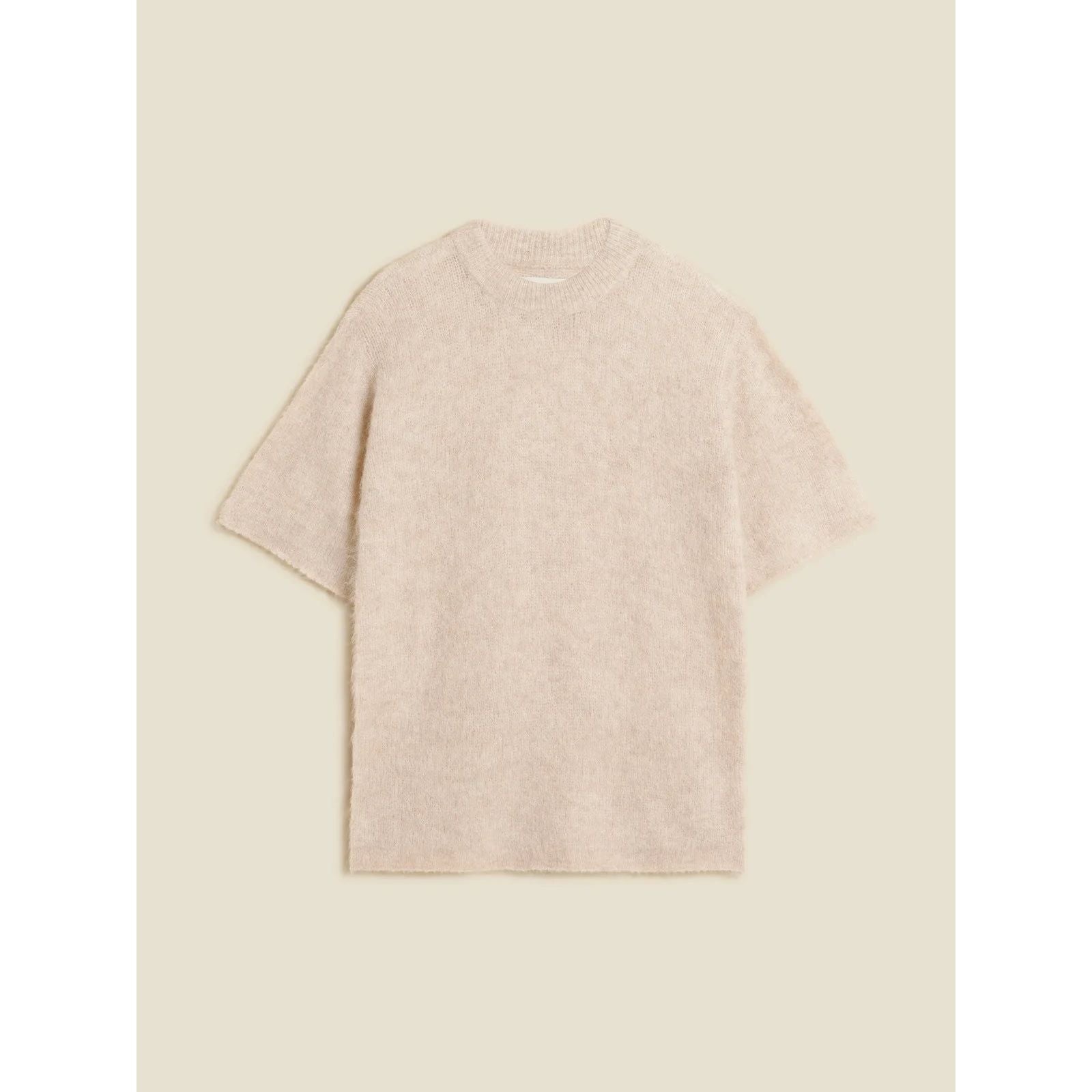 Fluffy Knit Tee