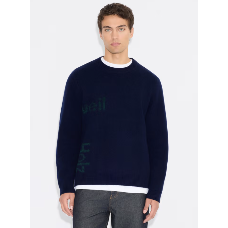 M. Haza Logo Crewneck Herre