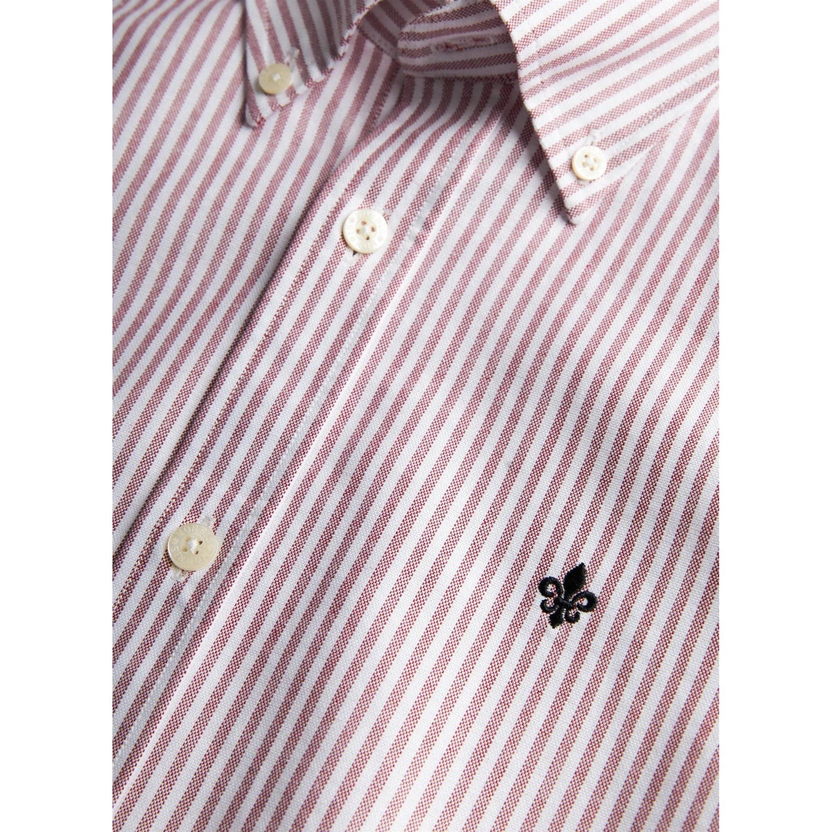 Douglas oxford stripe shirt-slim fit Herre