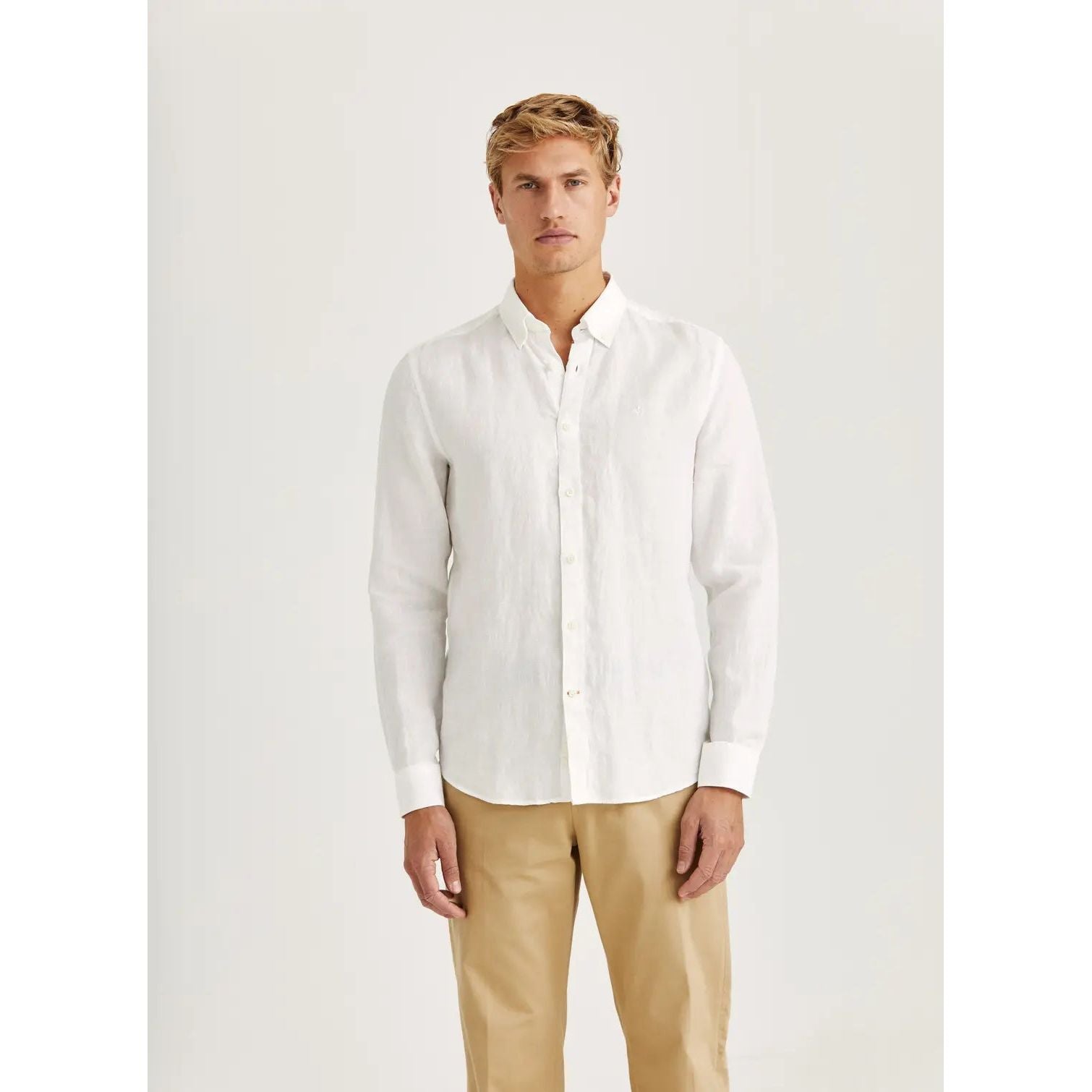 Douglas Linen Shirt-Classic Fit