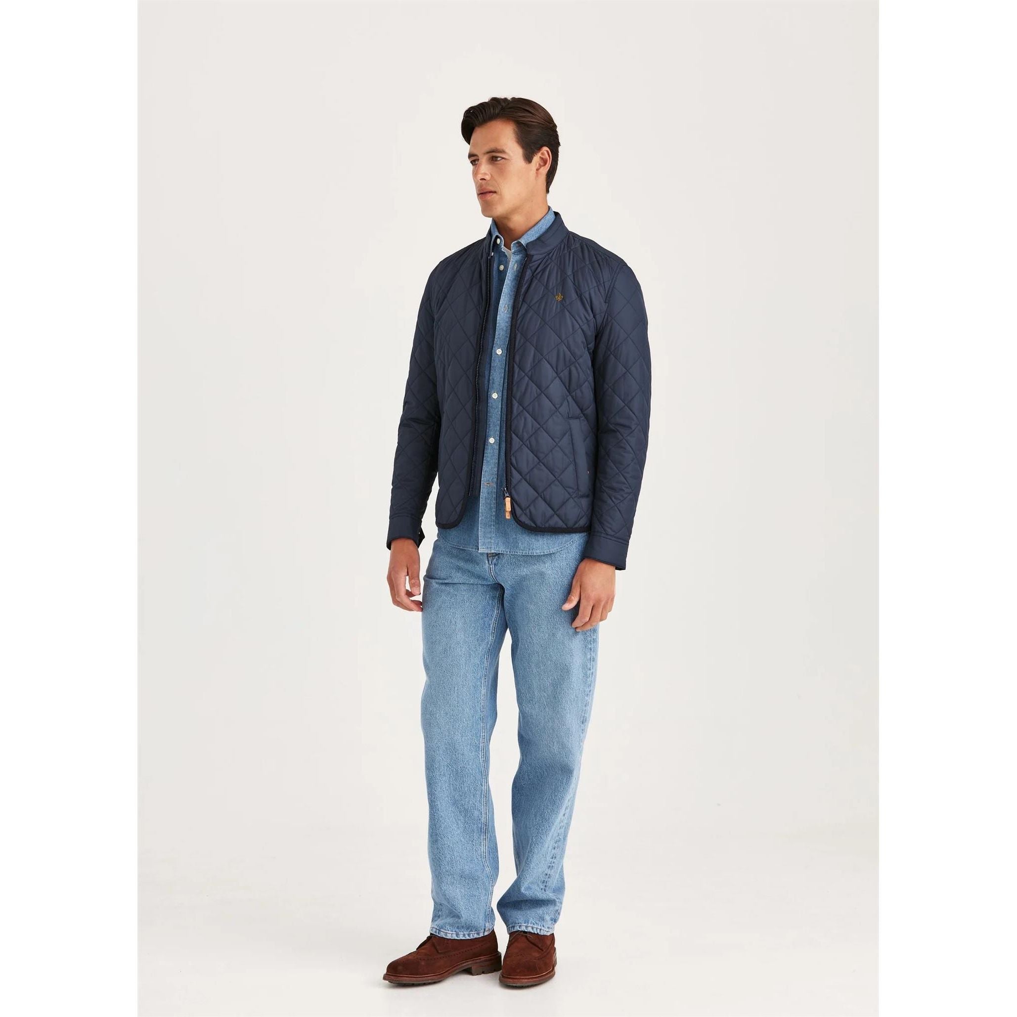 Teddy Quilted Jacket Herre