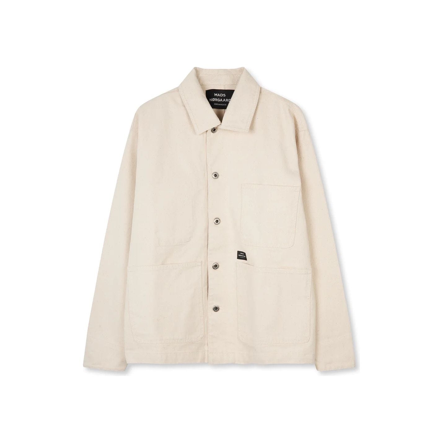 Natur Cotton Chore Jacket Herre