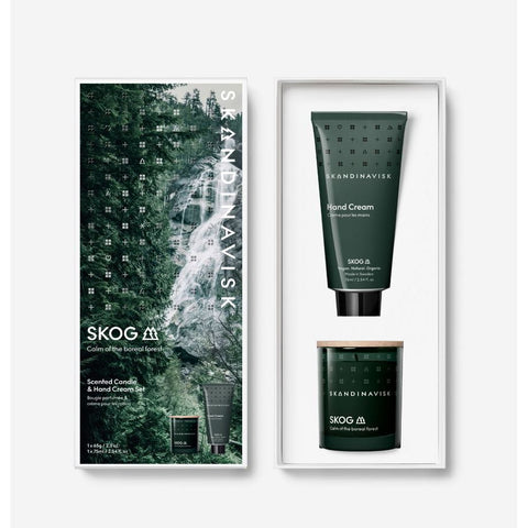 GIFTSET- SKOG Scented Candle & Hand Cream