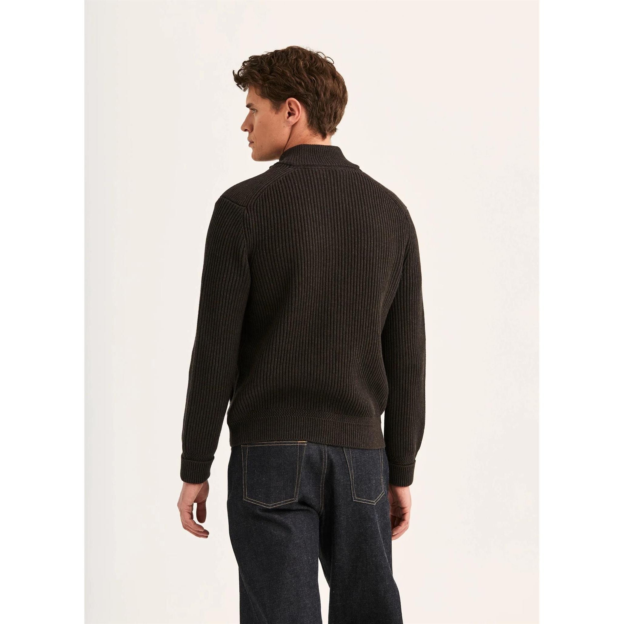 Duncan Zip Cardigan Herre
