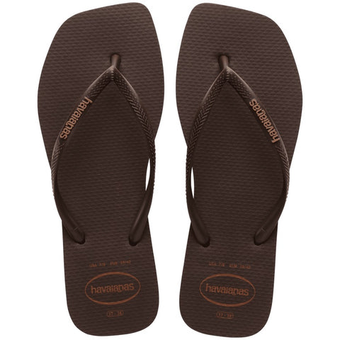 Square Logo Flip Flops