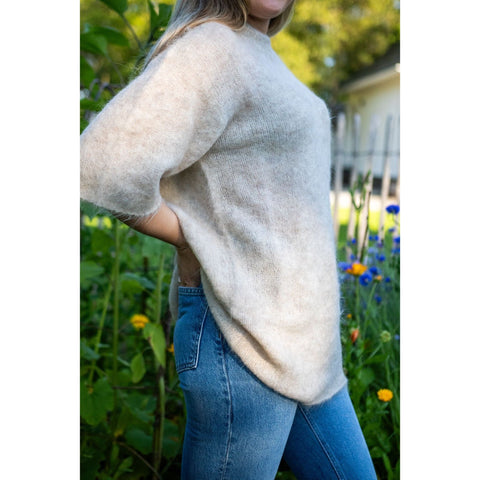 Fluffy Knit Tee