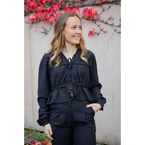 MERCER STRING BLOUSE