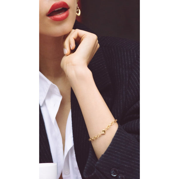 The heart bracelet
