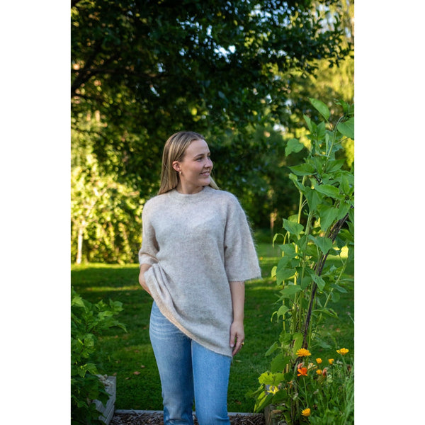 Fluffy Knit Tee