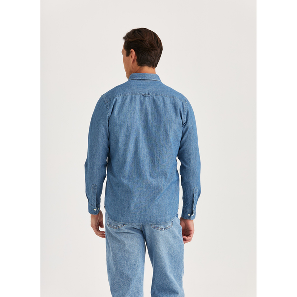 Morris Denim Shirt Herre