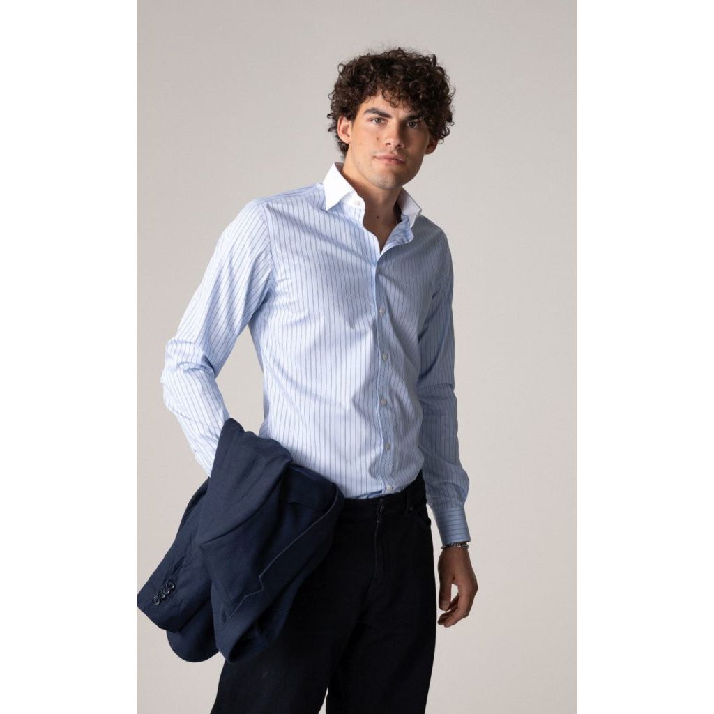 Whie Collar Shirt