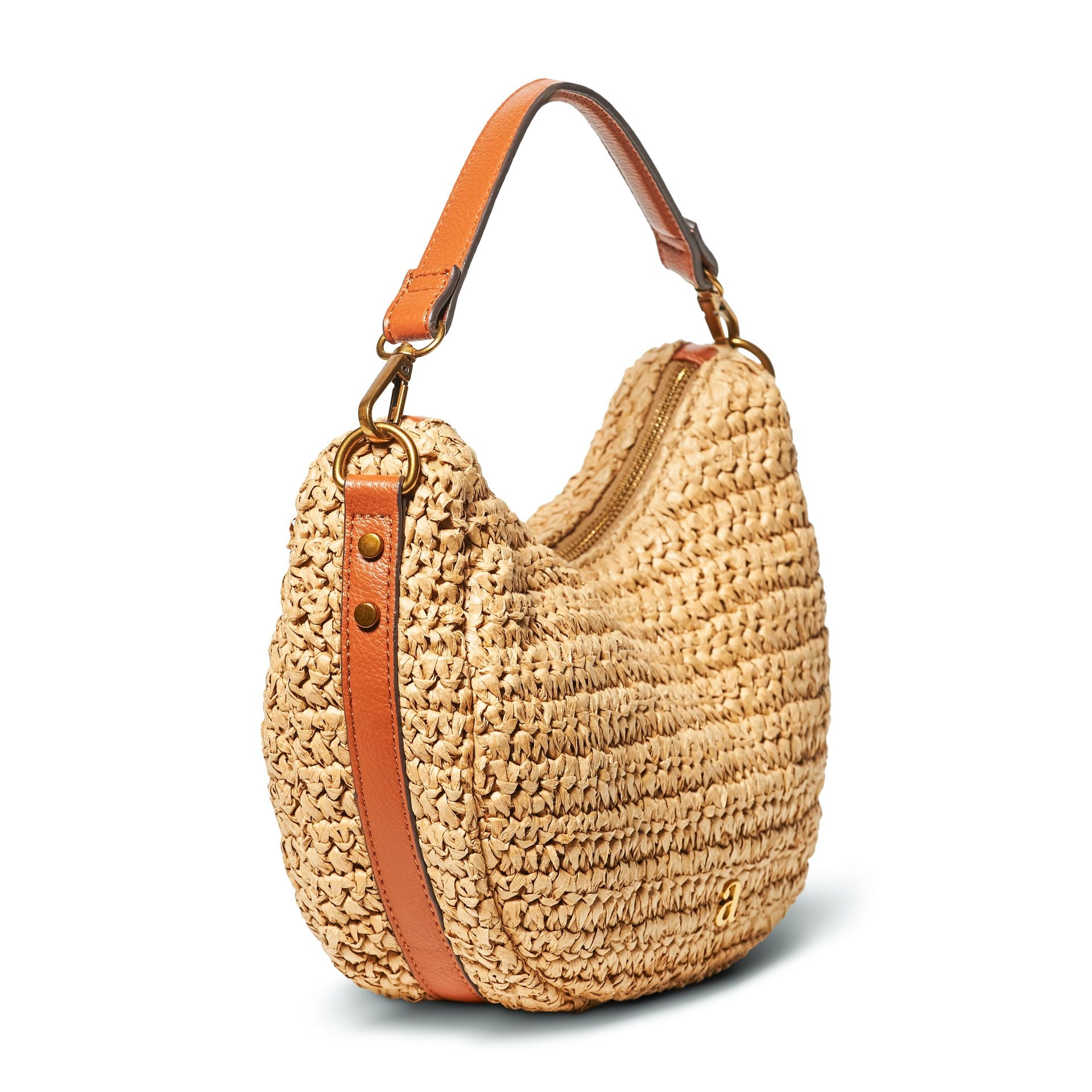 Raffia Shoulder Bag
