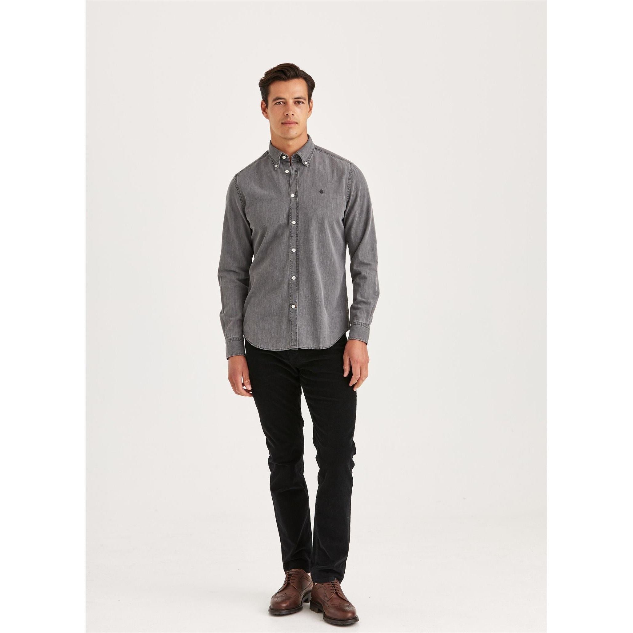 Light Denim Shirt Herre