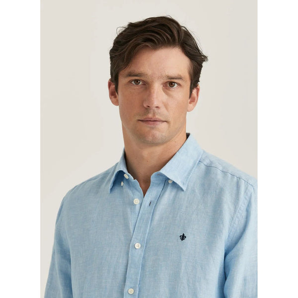 Douglas Linen Shirt-Classic Fit