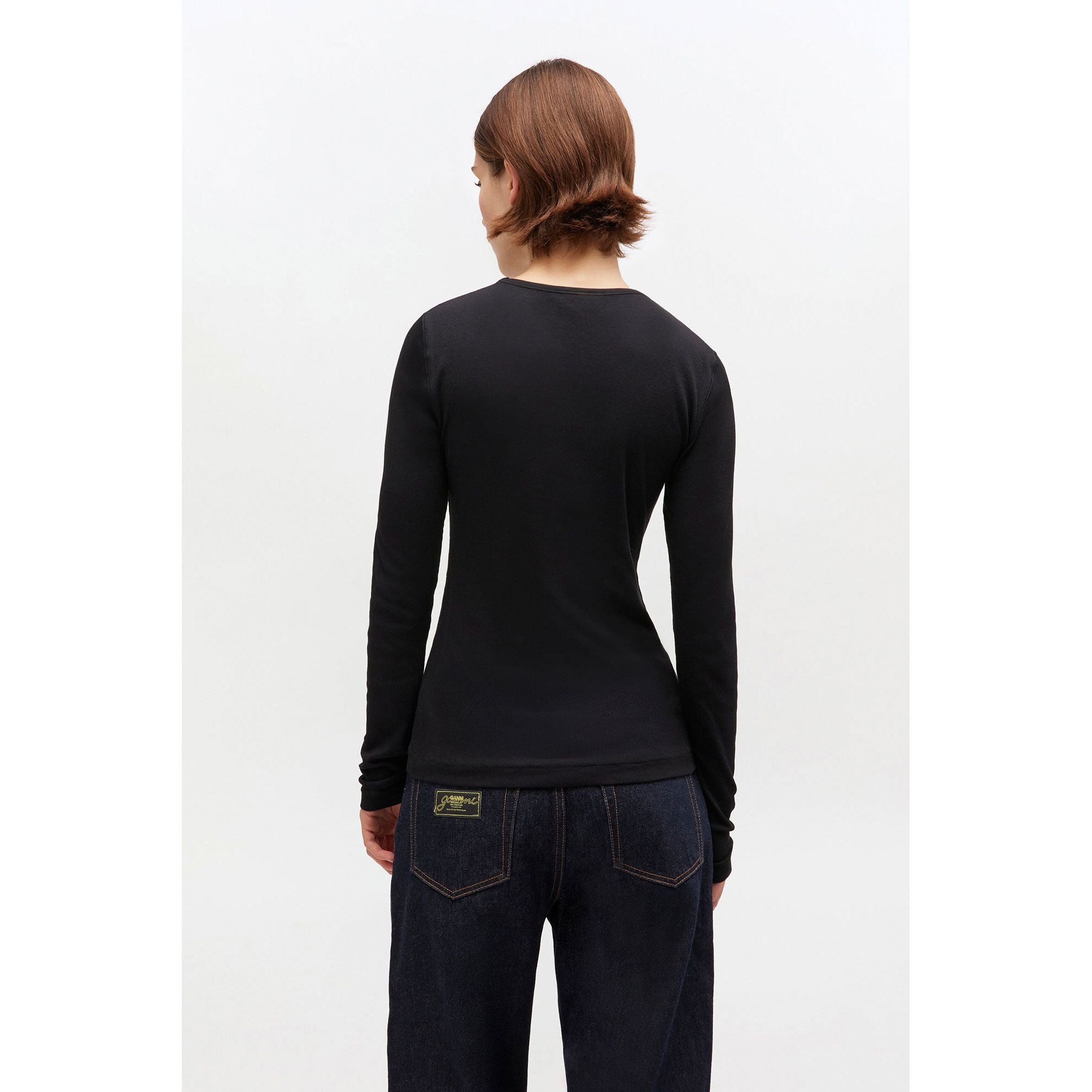 Soft Cotton Rib Long Sleeve