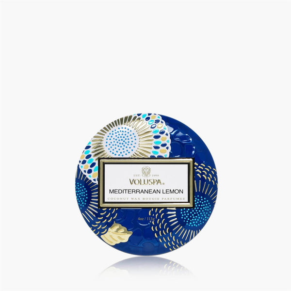 Mini Tin Candle - Mediterranean lemon 113G