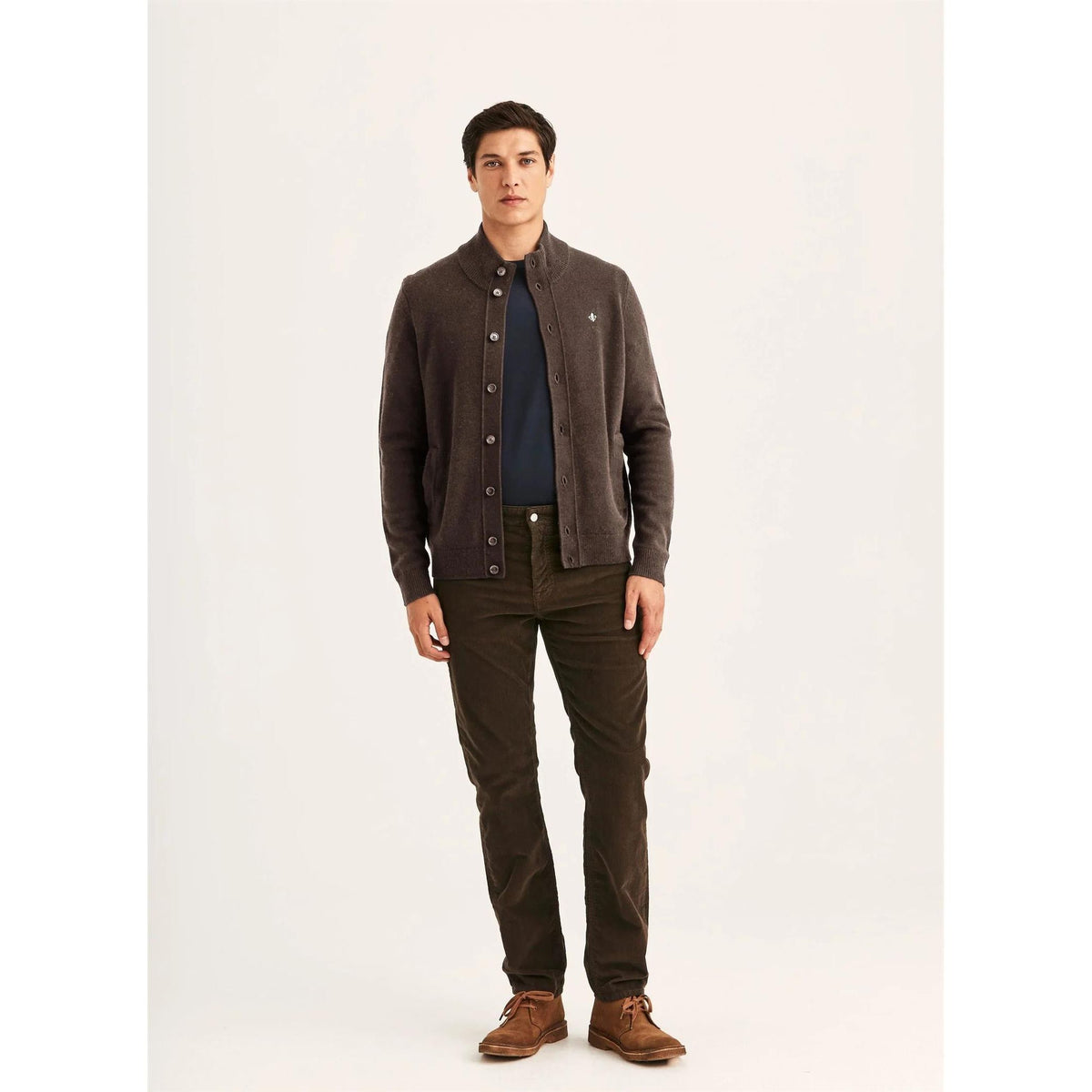 Hertford Button Cardigan Herre