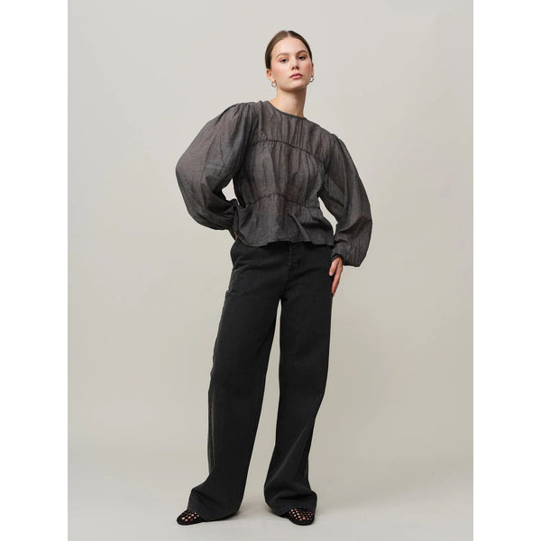 Nina Button Blouse