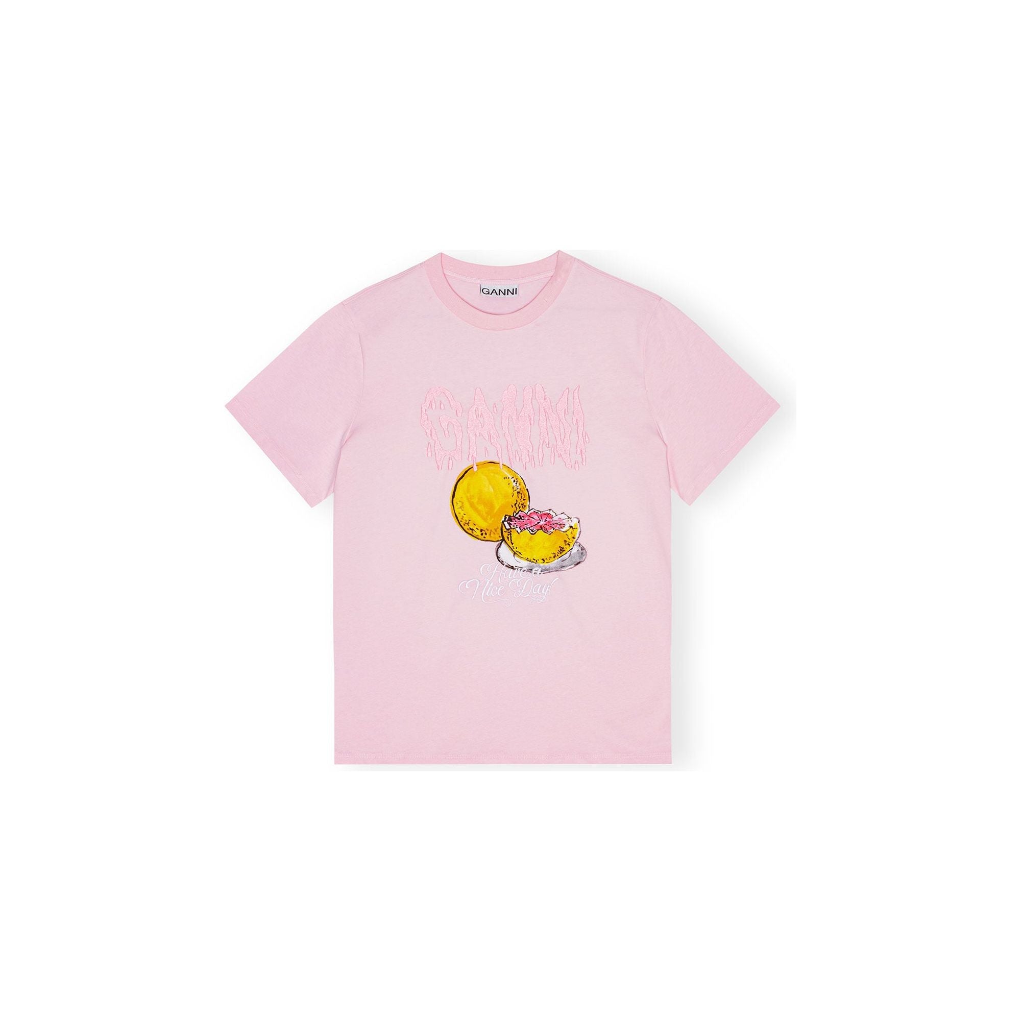 Basic Jersey Grapefruit Relaxed T-shirt