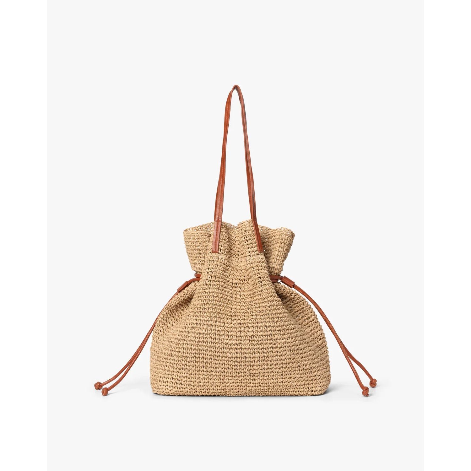 Day Natural Straw Shoulder