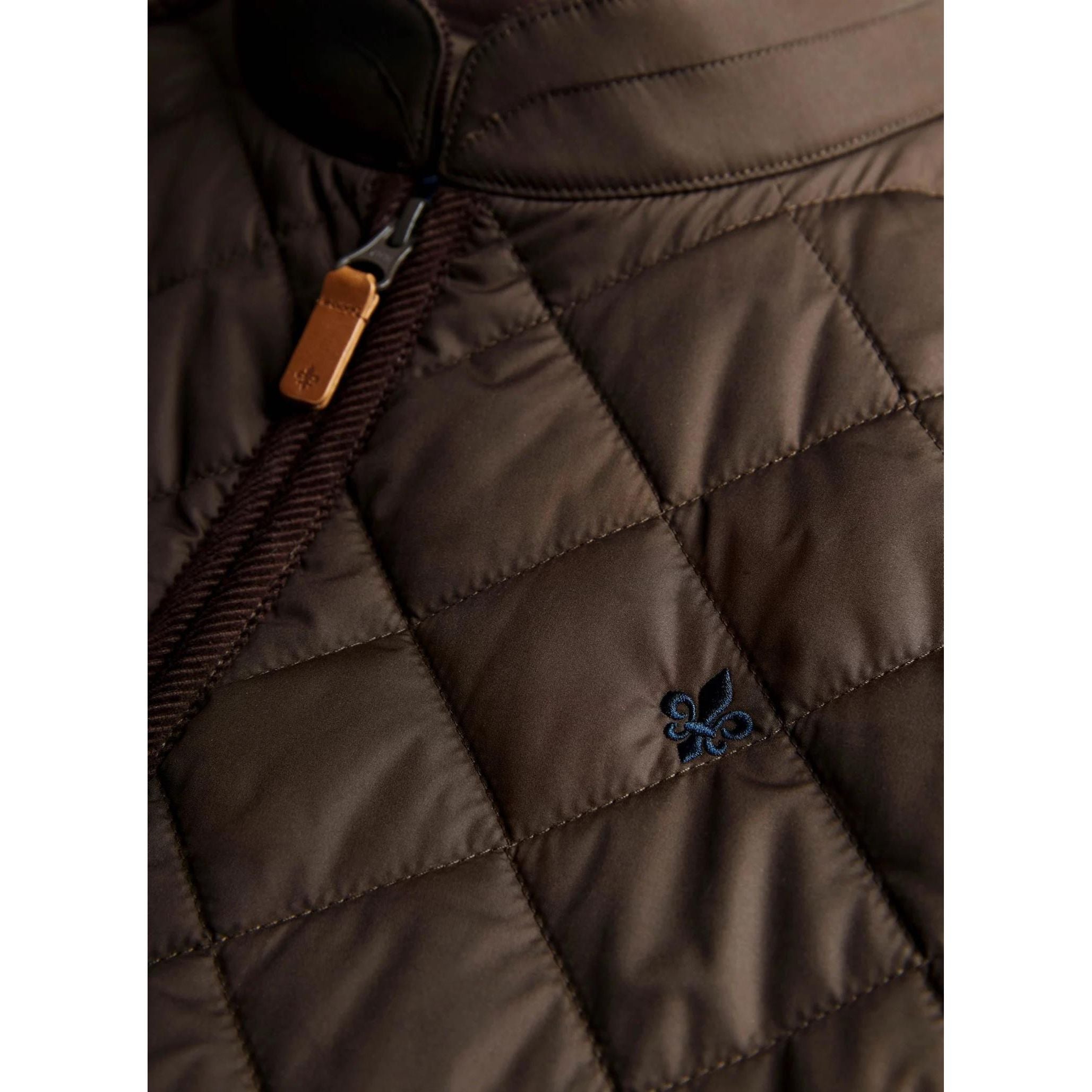 Teddy Quilted Vest Herre