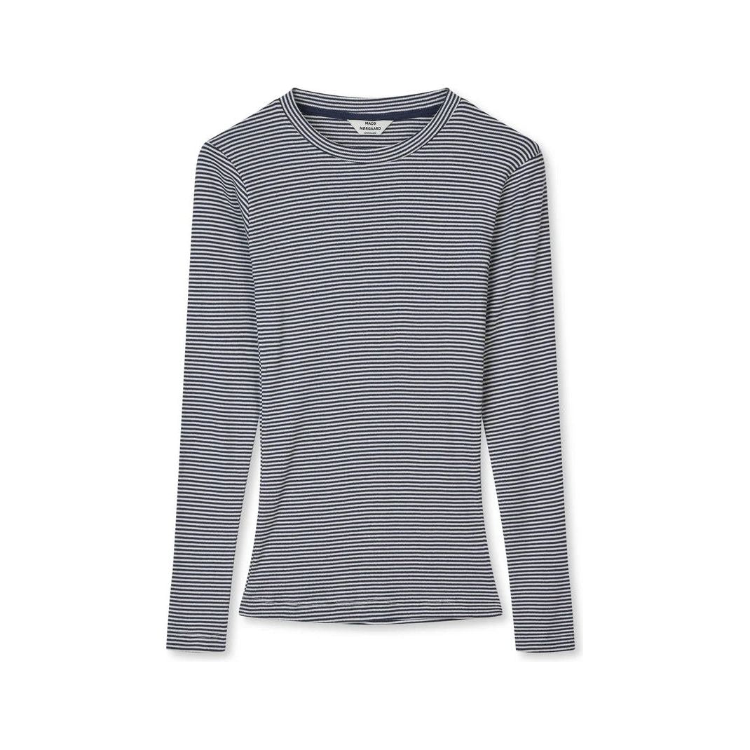 2x2 Cotton Stripe Tuba Tee LS