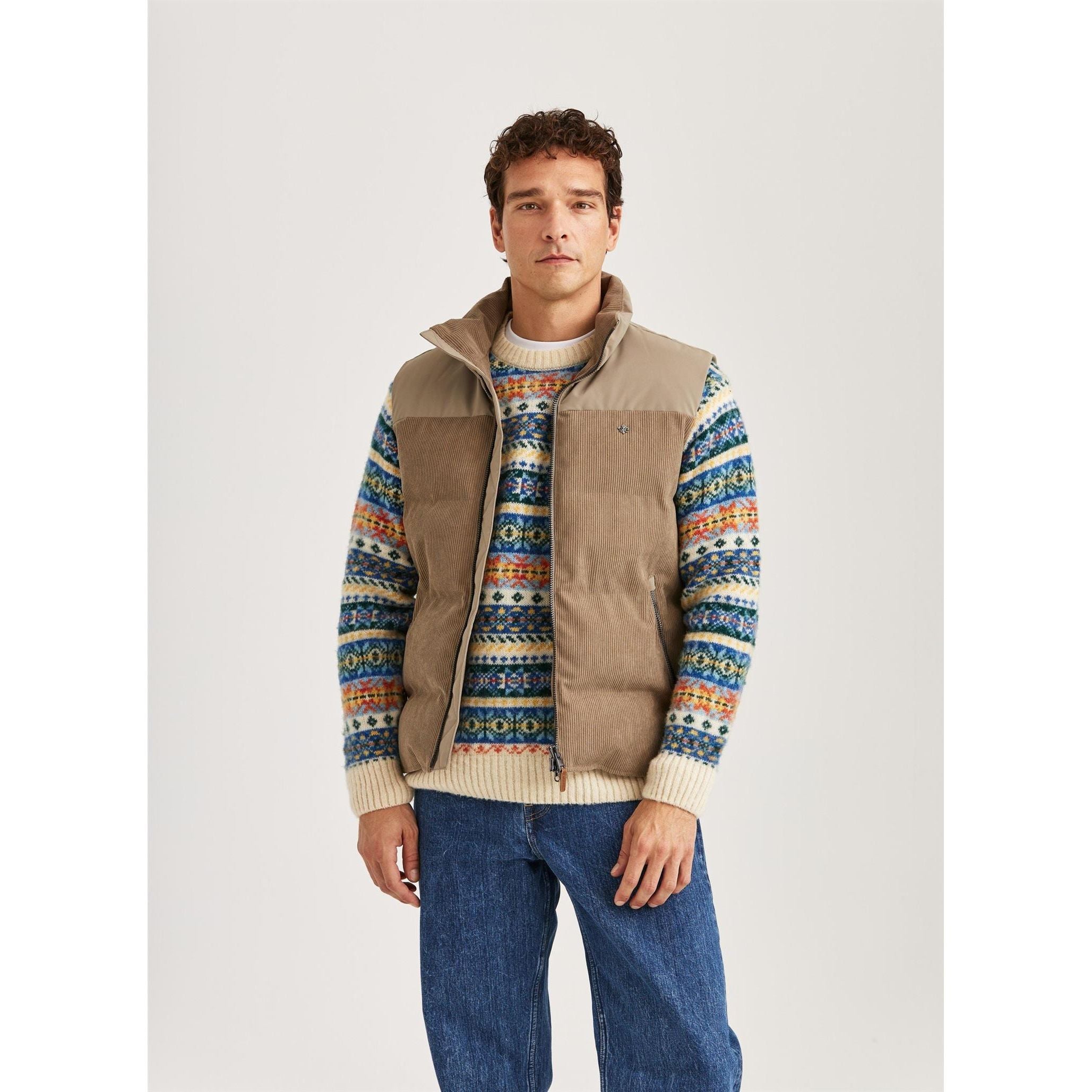 Catton Puffer Vest Herre