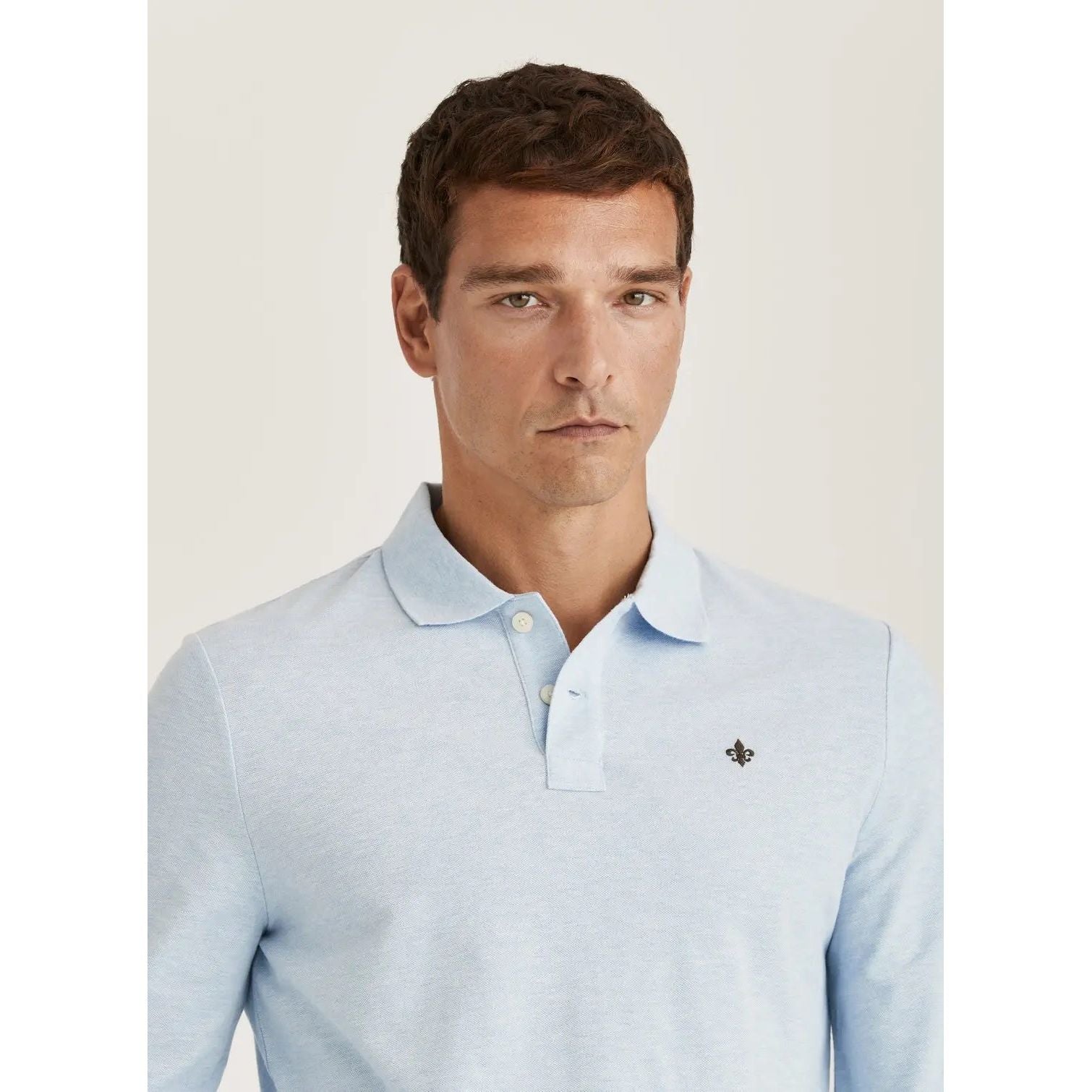 Camden LS Piqué Shirt Herre