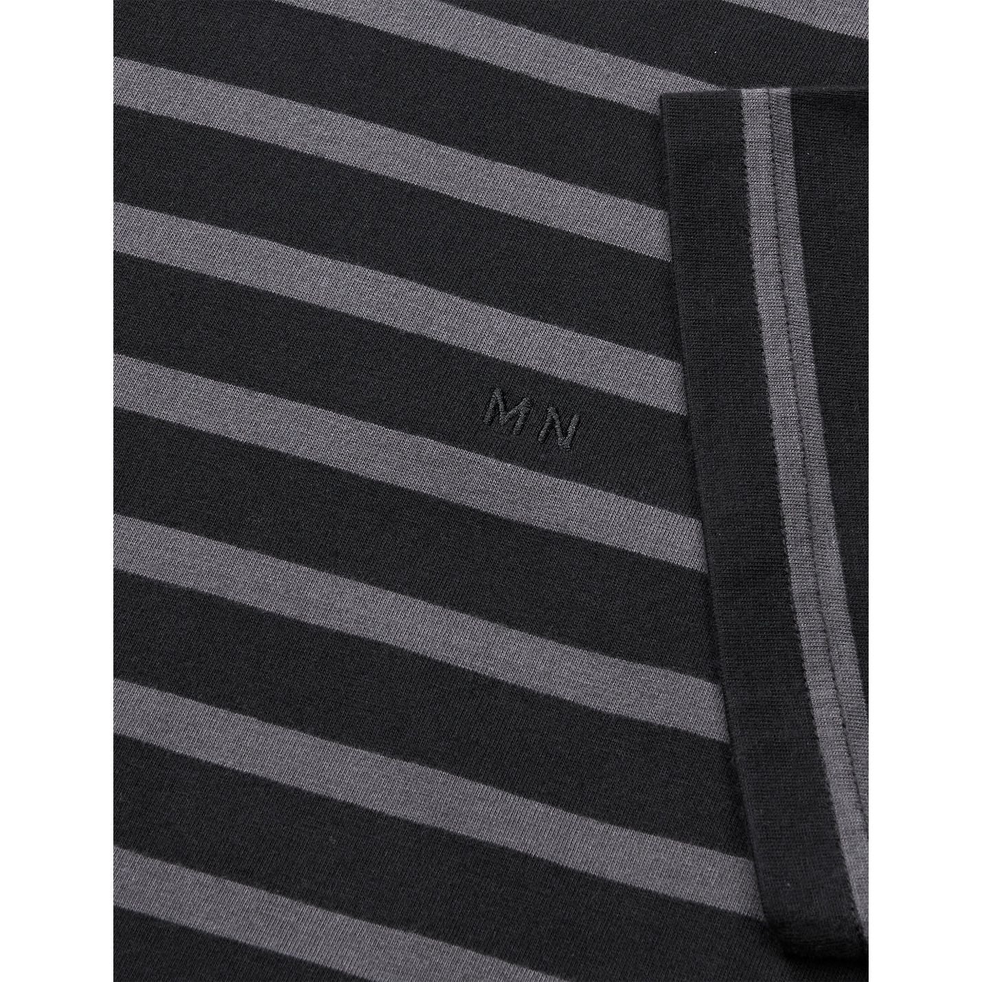 Cotton Jersey Stripe Frode Tee Herre