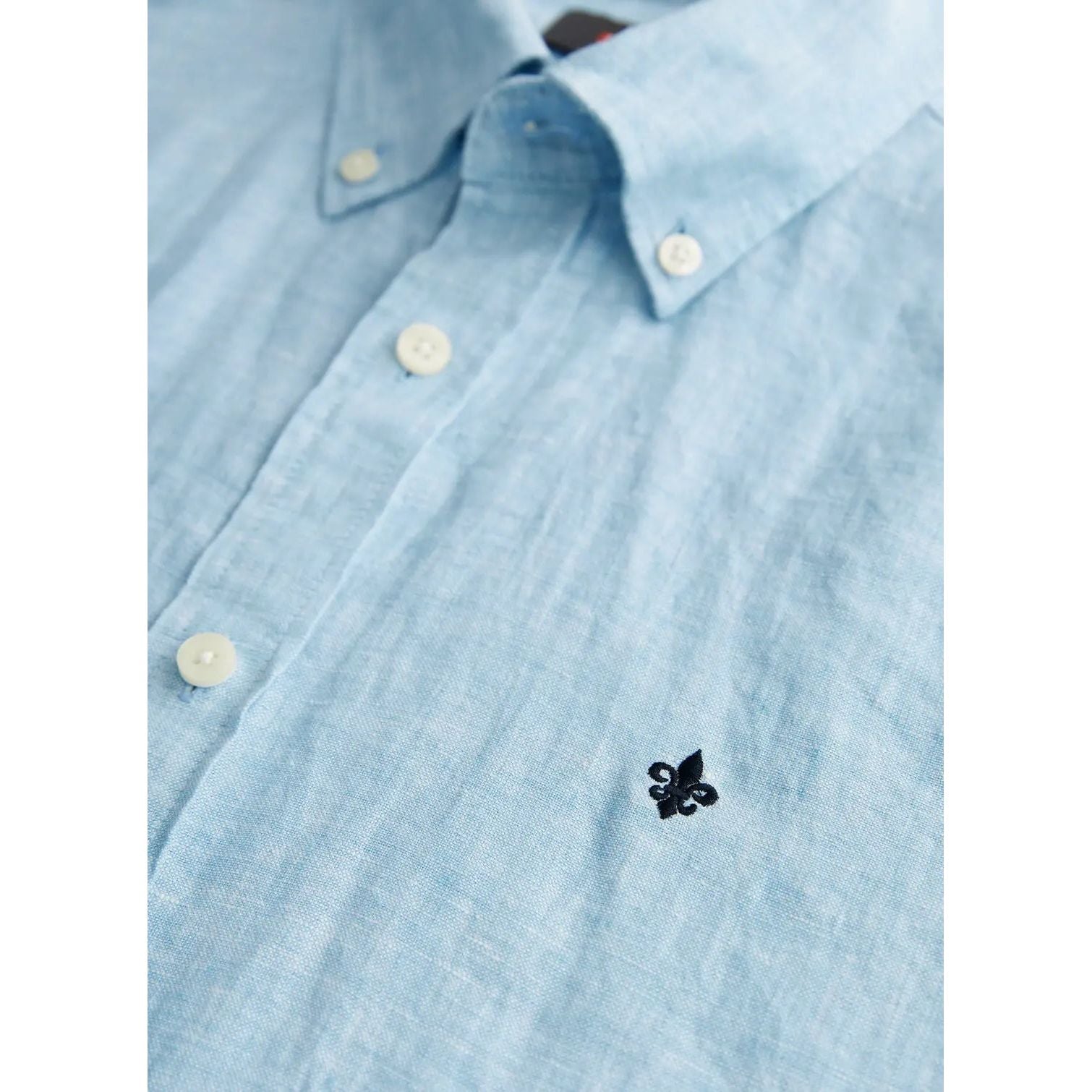 Douglas Linen SS Shirt-Classic Fit
