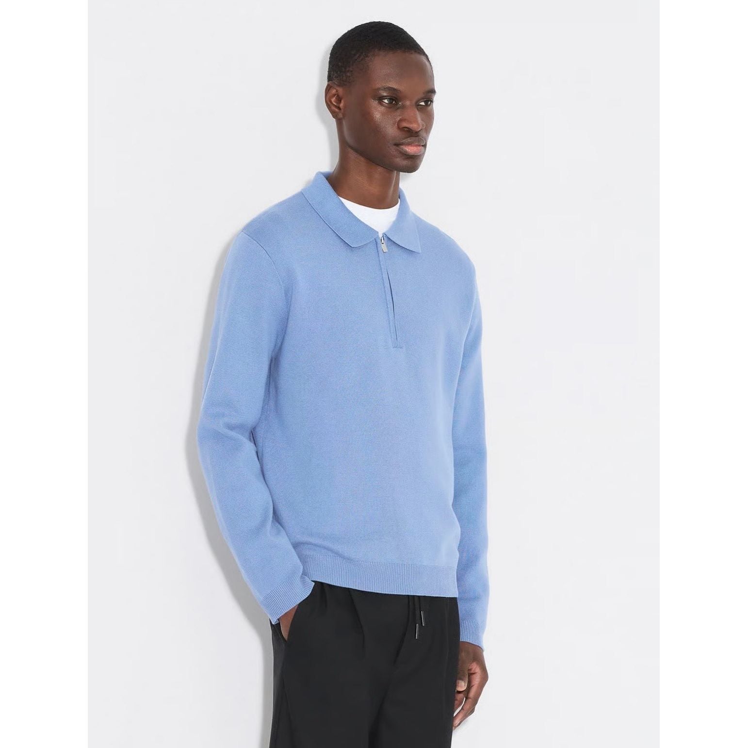 Milano Knit Half Zip Herre