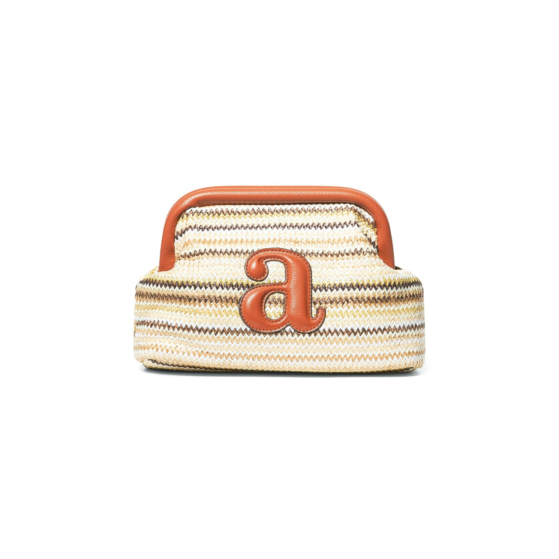 Raffia Clutch Stripe