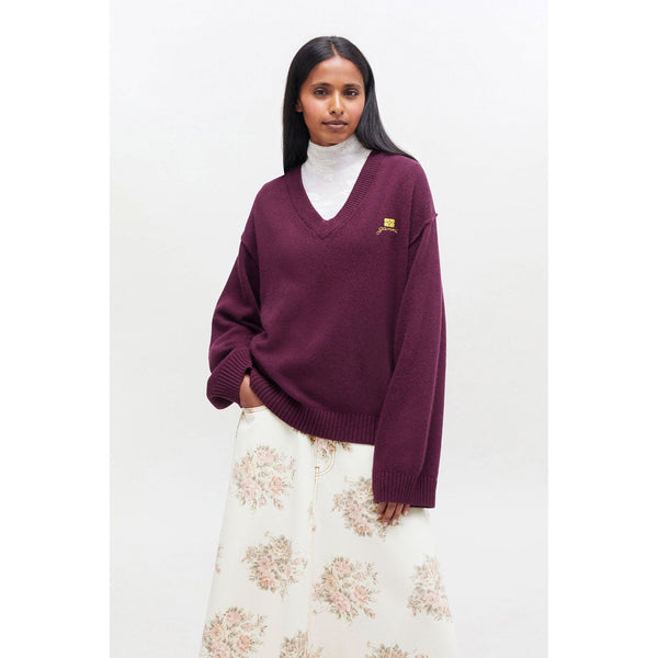 Core Future Wool Mix V-neck