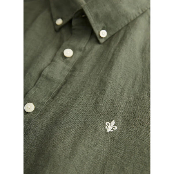 Douglas Linen Shirt-Classic Fit