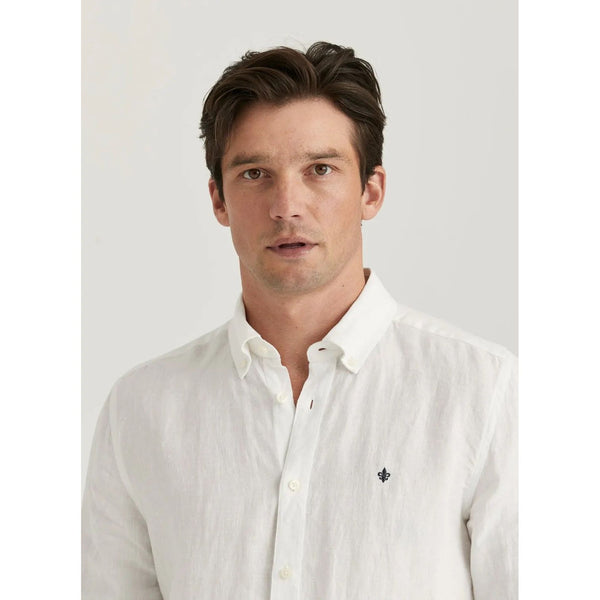 Douglas Linen Shirt-Classic Fit