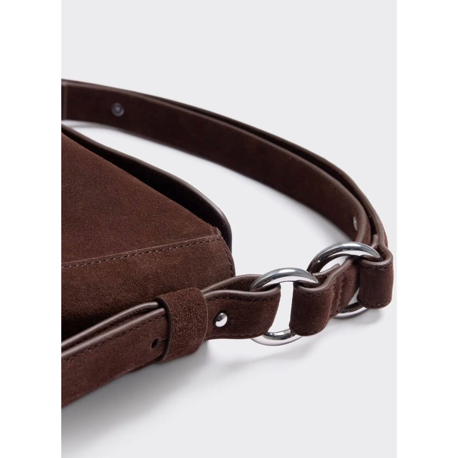 Bud Midi Suede Bag