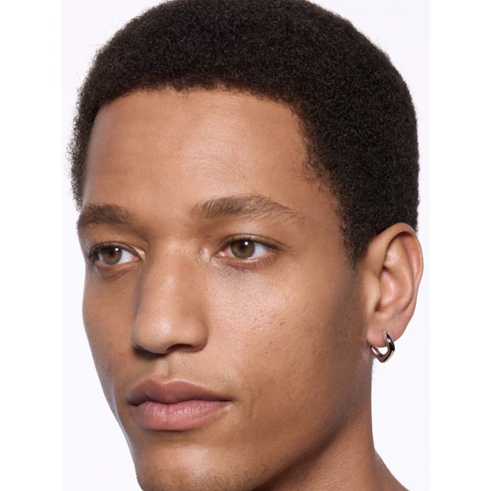 Anil Hoop Small Pair Silver