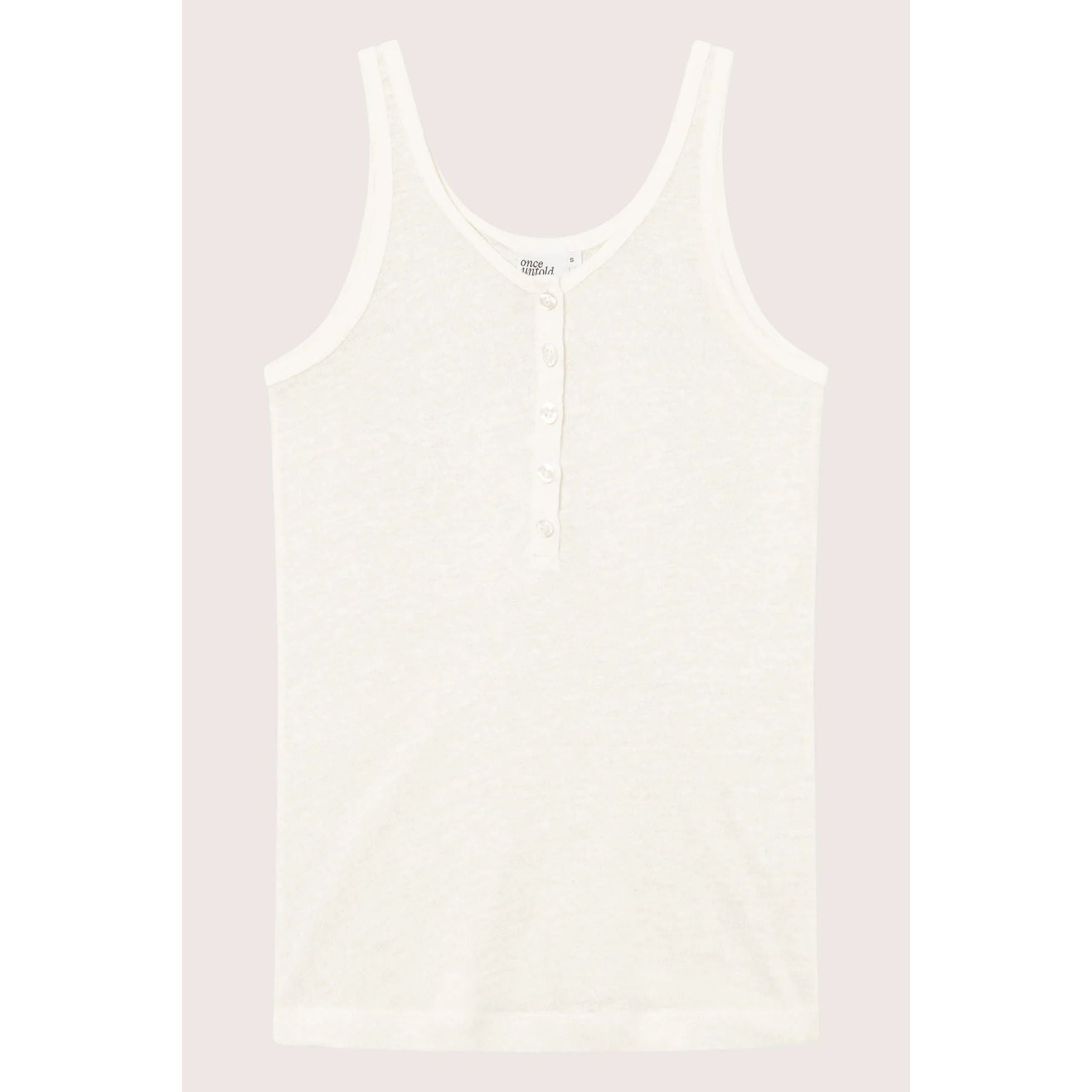 Breeze Button Tank Top