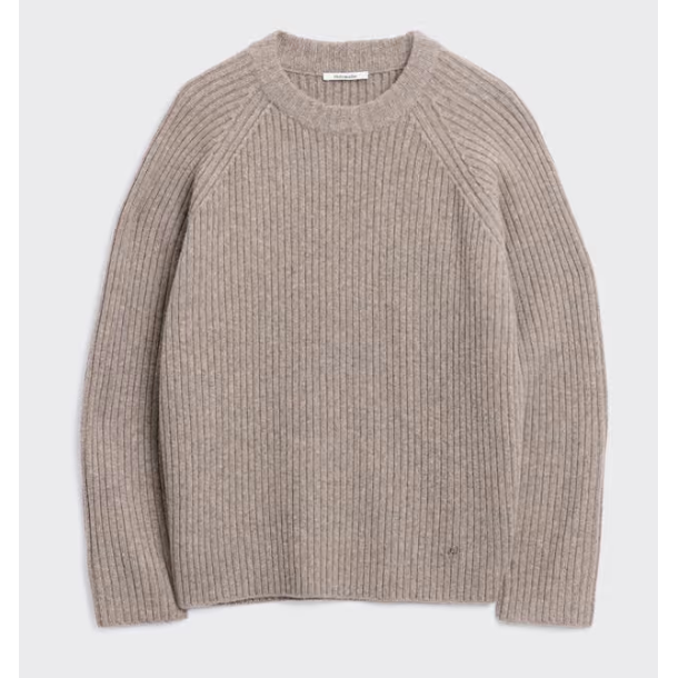 Adrian Rib Crewneck Herre