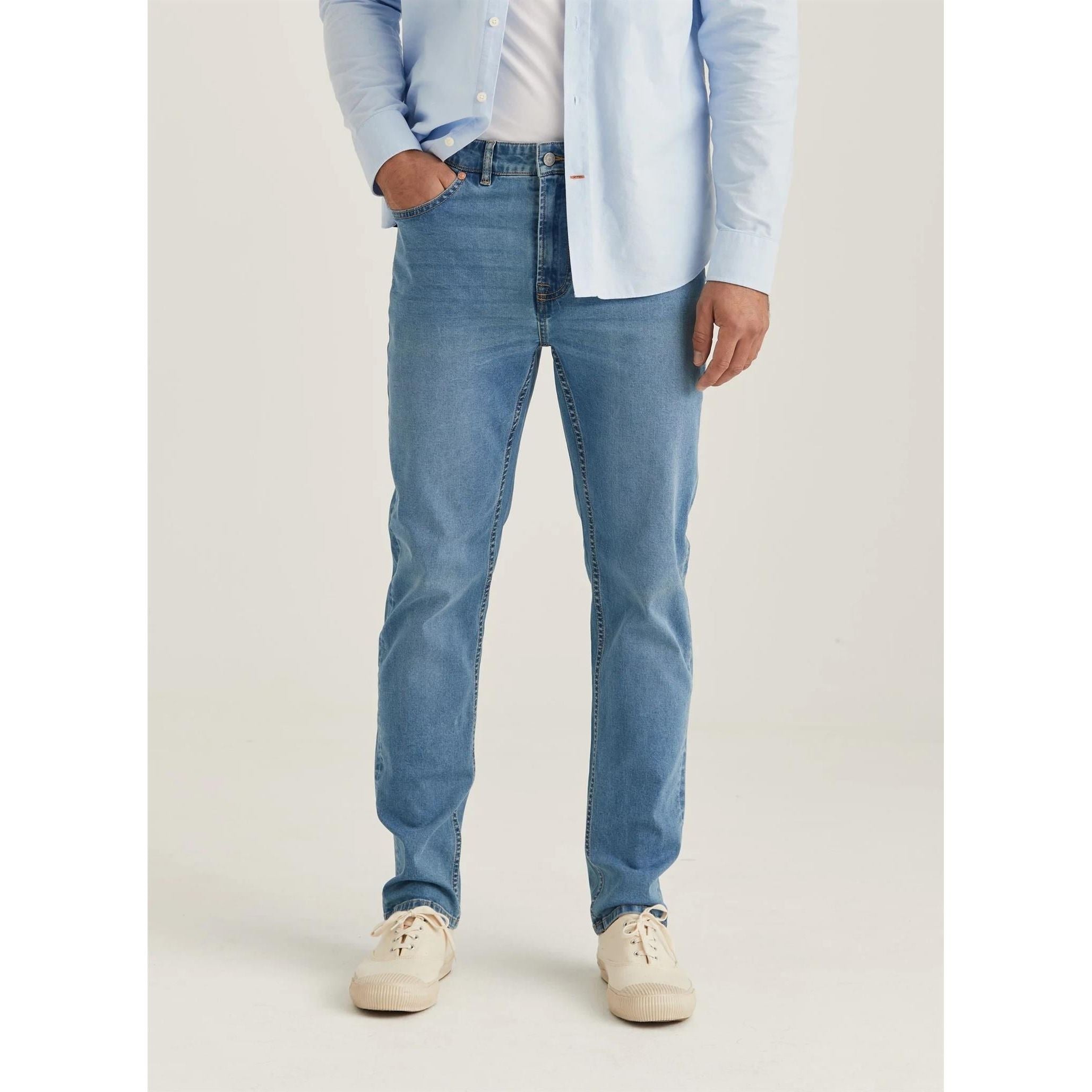 James Satin Jeans